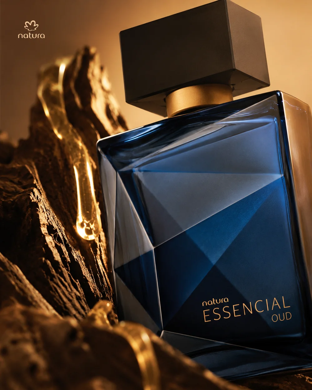 Post de Instagram gerado na UNTD para a campanha Natura Essencial Oud